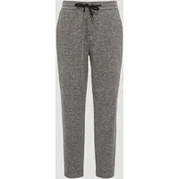 S.Oliver - Elastische Jogpants mit Muster, Damen, grau, 42