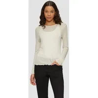 QS T-Shirt | creme - M