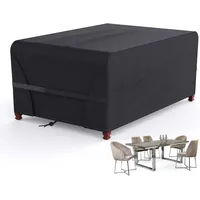 Luxuskollektion Yomisee Gartenmöbel Abdeckung 170x94x70cm Wasserdicht Oxford-Gewebe
