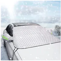 Luxuskollektion Autoplane Frontscheibenabdeckung Winter 197 x 125 cm PEVA