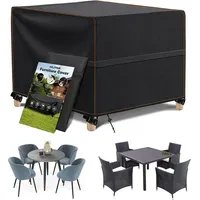 Luxuskollektion Abdeckhaube Gartenmöbel 420D Oxford Gewebe Wasserdicht