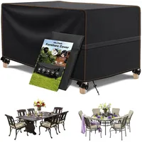 Luxuskollektion Abdeckplane Gartenmöbel 420D Wasserdicht 170x94x71cm