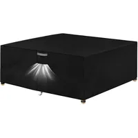 Luxuskollektion Abdeckung Gartenmöbel 420D Oxford Winterfest 180x180x74cm