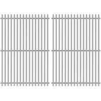 GFTIME Grillrost 44,4 x 30 cm Edelstahl silber