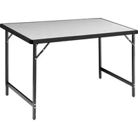 Brunner Torun Klapptisch, 110x61,5xH71cm, Aluminium/Stahl, schwarz-grau