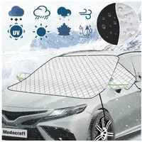 Luxuskollektion Autoplane Frontscheibenabdeckung 4 Schicht Winter Auto Abdeckung Gegen