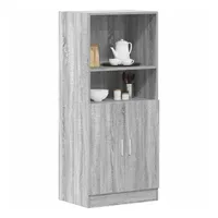 VidaXL Küchenschrank 57 x 41,5 x 131,5 cm GRAU