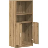 VidaXL Küchenschrank Artisan-Eiche 57 x 41,5 x 131,5 cm