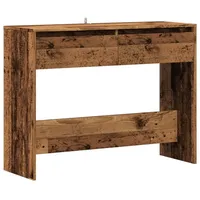 VidaXL Konsolentisch Altholz-Optik 100x35x76,5 cm Holzwerkstoff