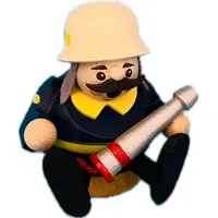 Erzgebirgische Volkskunst Richard Glässer GmbH Rudolphs Schatzkiste Räucherfigur Eisenbahner