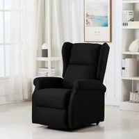 VidaXL Aufstehsessel Schwarz Stoff
