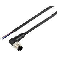 TRU Components TC-12833116 Sensor-/Aktor-Anschlussleitung M12 Stecker, gewinkelt 10 m