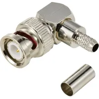 TRU Components TC-12885940 BNC-Steckverbinder Stecker, gewinkelt 50 Ω 1