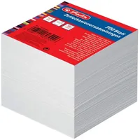 Herlitz 1603000 Zettelkastenersatzeinlage 9 x 9 cm, weiß