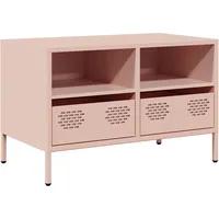 VidaXL TV-Schrank Rosa 68x39x43,5 cm Kaltgewalzter Stahl