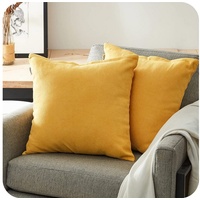 Roseninsel 2er Set Sofakissen mit Füllung, geeignet als Couchkissen