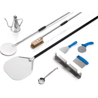 Gi.Metal Gi.Metal, Pizza-Zubehör Pizzaofen-Set 9-tlg. 2 Heber Aluminium /
