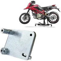 ConStands Adapterplatte für Motorradheber kompatibel mit Ducati Hypermotard 796/1100/Evo