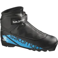Salomon R/combi Prolink Junior-nordic-skischuhe - Black / Process Blue