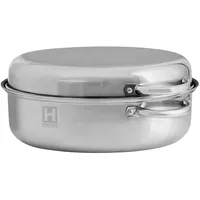 Hensslers Bräter , silber , Edelstahl Ø: 38
