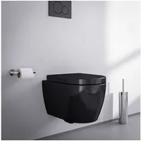 Bernstein Wand-Hänge wc Bernstein nano NT2038 Schwarz glänzend inkl.