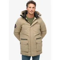 Superdry City Padded Jacke Timber Wolf Brown S
