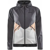 Craft Damen Jacke GLIDE HOOD JKT W, GRANITE-ASH, XXL