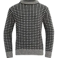 Devold of Norway Devold Original Islender Wool Sweater anthracite/offwhite