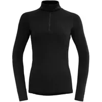 Devold Duo Active Merino 205 Z.NECK Damen schwarz S