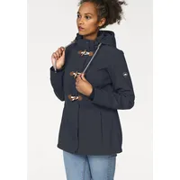 POLARINO Softshelljacke, mit Kapuze, für Übergangszeiten, atmungsaktiv, winddicht, wasserabweisend,