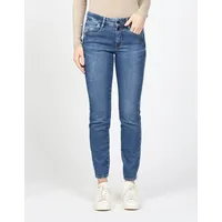 Gang Slim-fit-Jeans 94SANA mit Galonstreifen blau 34