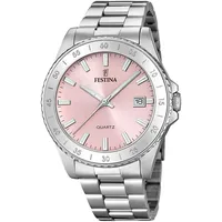 Festina Damenuhr F20428/A Outlet Edelstahlgehäuse 316l Silber 316l Edelstahlband