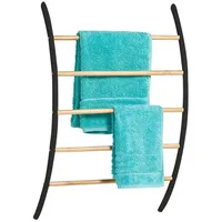 Hti-Living Handtuchhalter für die Wand mit 5 Stangen