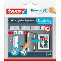 Tesa Klettband Small 1,8 kg 4 St.