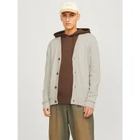 JACK & JONES Strickjacke - Oatmeal / Melange -