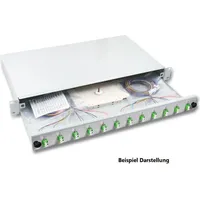Helos LWL - Glasfaserkabelkiste - Rack montierbar (Spleissbox), Netzwerk