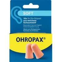 Ohropax Soft Schaumstoff In-Ohr Stöpsel 10 St.