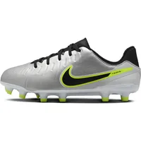 Nike Jr. Legend 10 Metallic Silver/Black-Volt 36