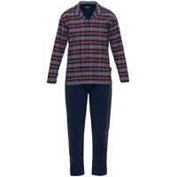 Götzburg Pyjama in Rot/Blau L
