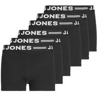 JACK & JONES Boxershort 6er Pack in Schwarz 164