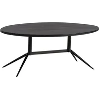 FineBuy Couchtisch FineBuy Wohnzimmertisch Massivholz 90 cm Sofatisch Tisch