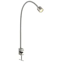 LINDBY Hanilo LED Klemmleuchte Nickel (9626006)