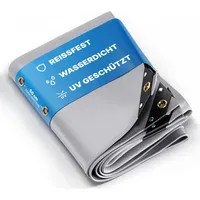 Nemaxx Premium Abdeckplane Wasserdicht [800x500cm] – Grau
