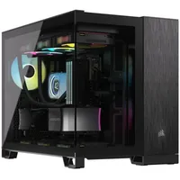 Corsair CC-9011287-WW Midi-Tower PC-Gehäuse Aluminium, Schwarz