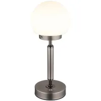 GLOBO Tischlampe Nachttischlampe Touchdimmer Akku LED BigLight