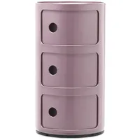 Kartell Container Componibili lila, Designer Anna Castelli Ferrieri, 58.5