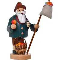 KWO Räuchermann Apfelpflücker 19 cm mehrfarbig