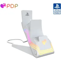 PDP Afterglow Wave DUAL Charger White