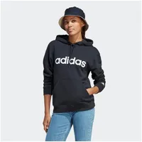 Adidas Lin French Terry Kapuzenpullover Black / White XS