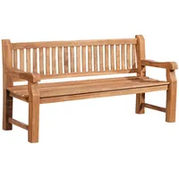 TPFGarden Teakbank, Braun, Holz, 200x61x93 cm, Gartenmöbel, Gartenbänke